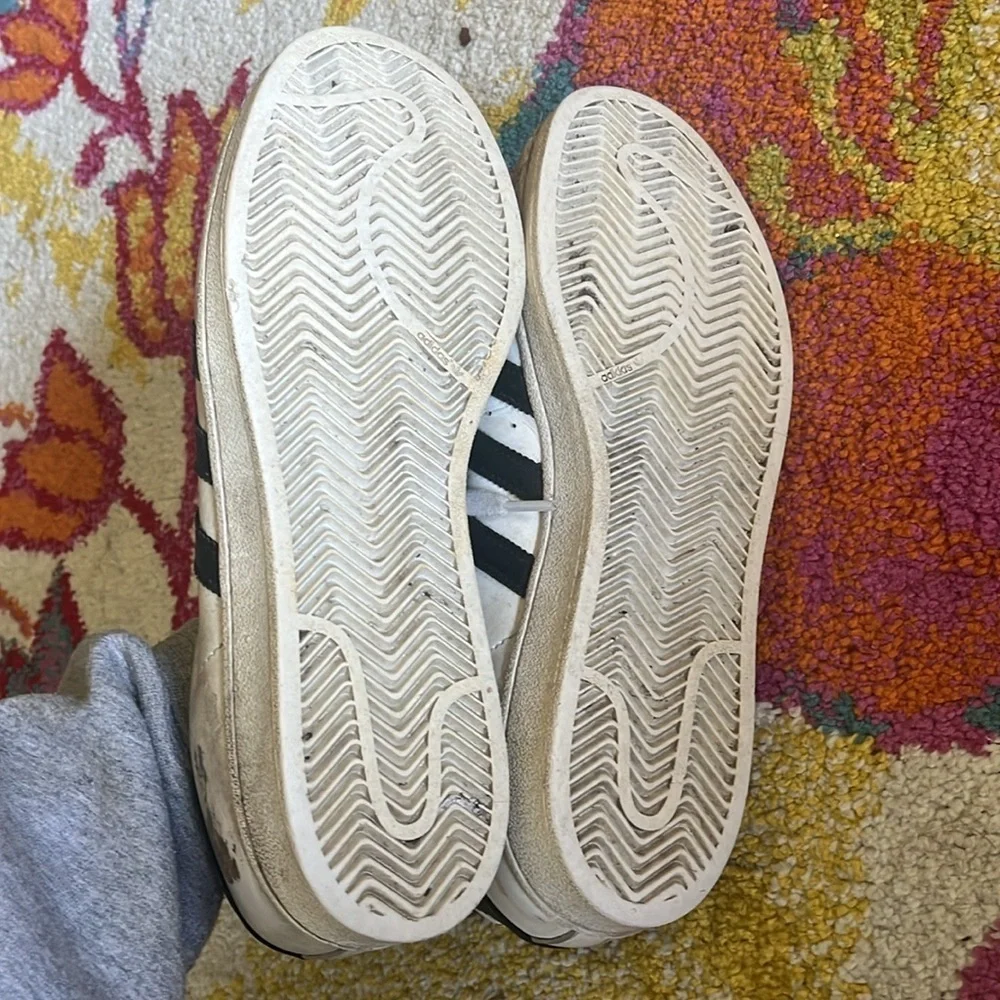 MENS SIZE 11 VINTAGE ADIDAS SUPERSTARS ORIGINALS SHOES